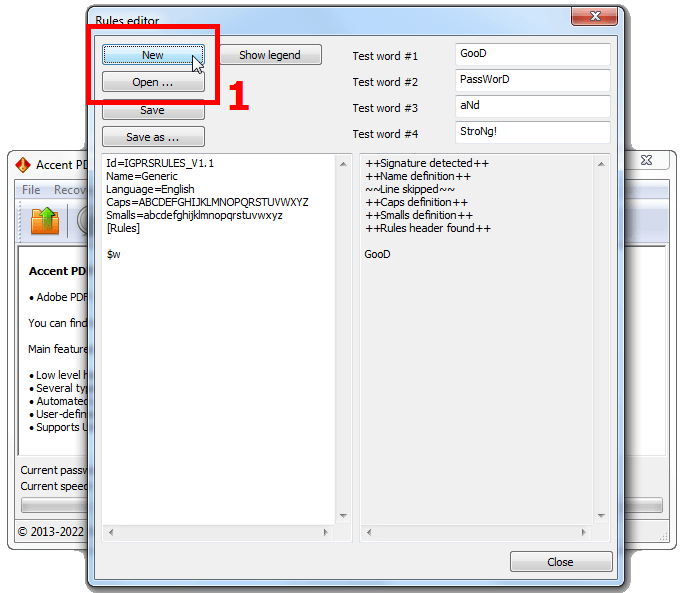 Start of creating dictionary mutation rules in AccentPPR