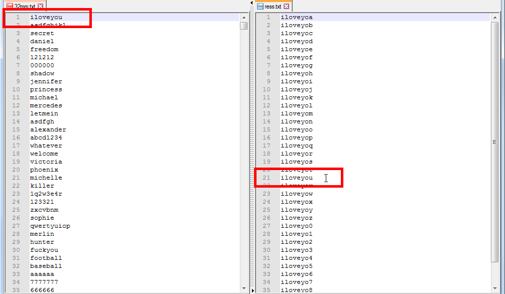 Typical filler vocabulary and brute force flow