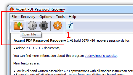 adobe pdf crack password