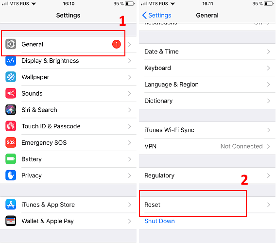 forgot old iphone passcode reset encrypted data