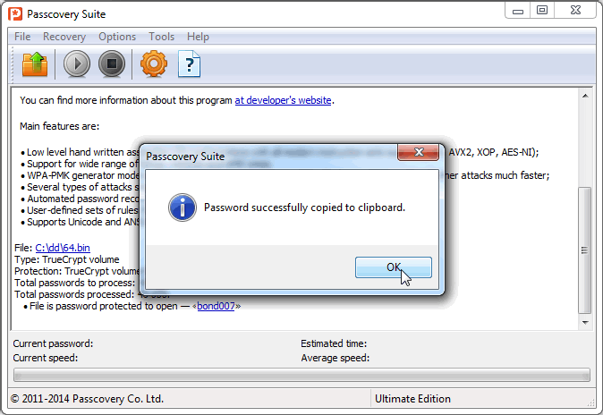 How Long To Crack Truecrypt Password Forgot