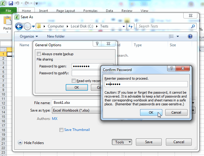 Best Way To Set Remove And Recover The Password Of Excel Files