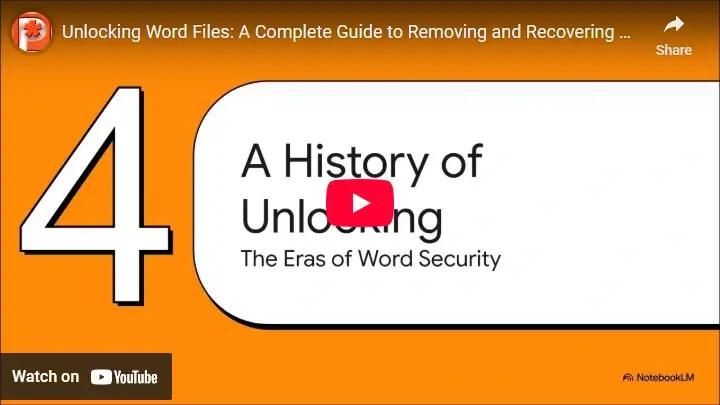 Unlock This: Word File with Password Protection